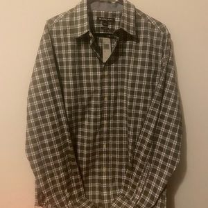 Michael Kors Slim Fit Dress Shirt, Size Large. Sage (Green) Color. Brand New!!